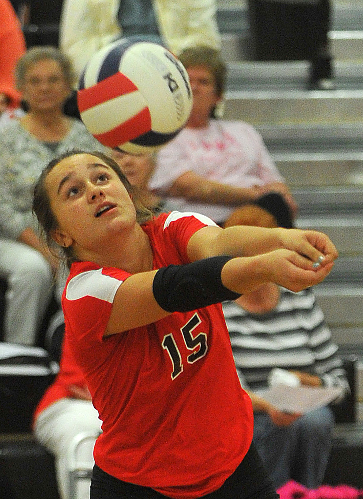Orion vs Fulton volleyball.